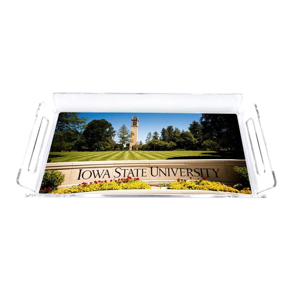 Iowa State Cyclones - Iowa State University Panoramic Decorative Serving Tray