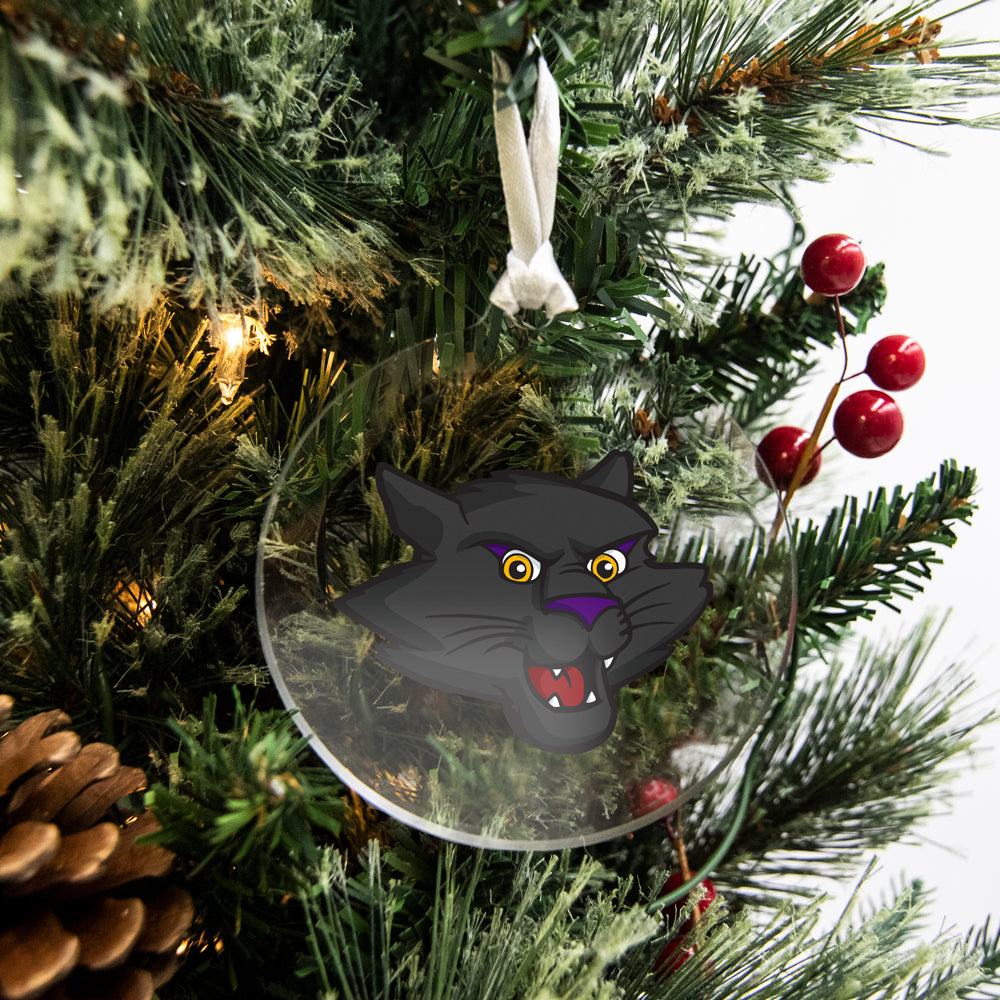 Northern Iowa Panthers - TC Panther Mascot Bag Tag & Ornament