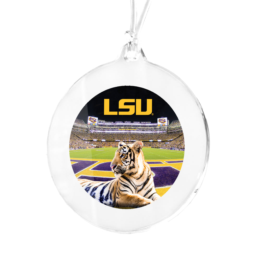 LSU Tigers - Mike VII's Kingdom Bag Tag & Ornament