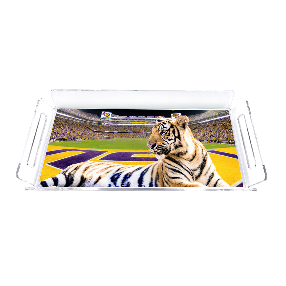 LSU Tigers - Mike VII's Kingdom Decorative Tray