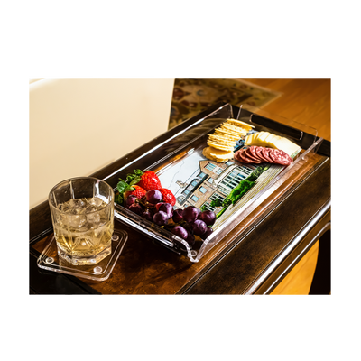 Michigan State Spartans - Lowden Watercolor Decorative Serving Tray