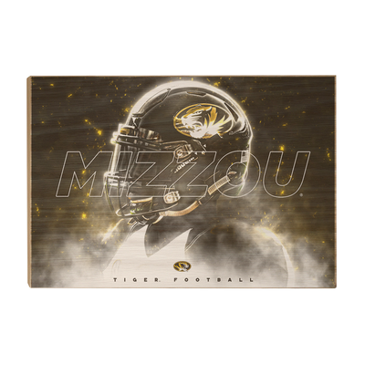 Missouri Tigers - Mizzou Rise - College Wall Art #Wood