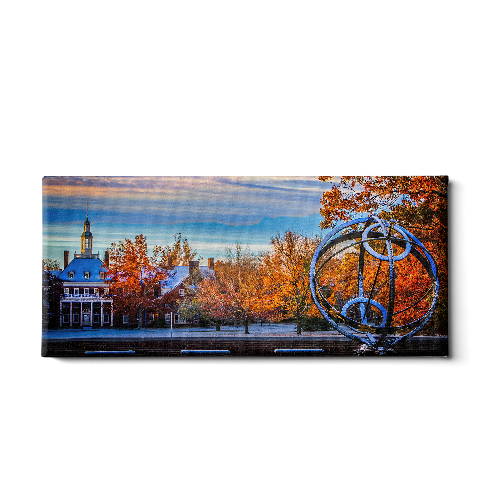 Miami RedHawks<sub>®</sub> - Sundial McCrackin Early Snow Panoramic - College Wall Art#Canvas