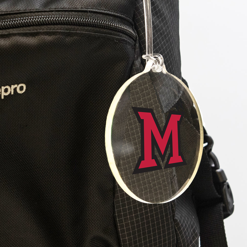 Miami RedHawks - Miami U Logo Bag Tag & Ornament
