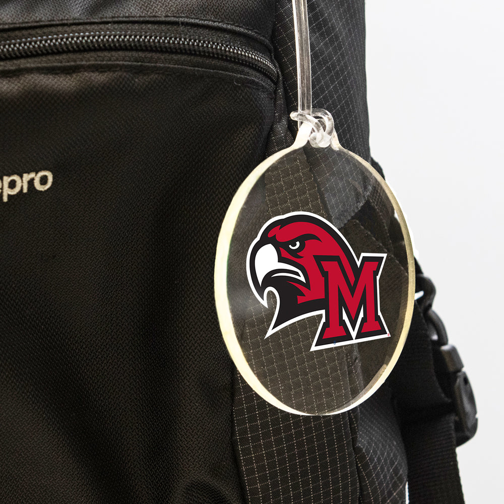Miami RedHawks - M RedHawks Logo Bag Tag & Ornament