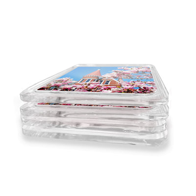 Ole Miss Rebels - Cherry Blossom Ventress Drink Coaster