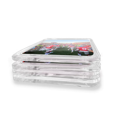 Ole Miss Rebels - Running Onto the Field Drink Coaster