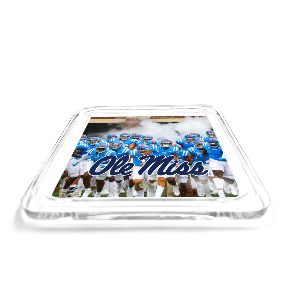 Ole Miss Rebels - Powder Blue Drink Coaster