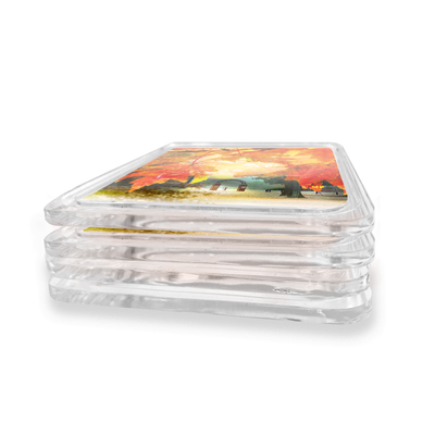 Ole Miss Rebels - Autumn Walk of Champions Drink Coaster