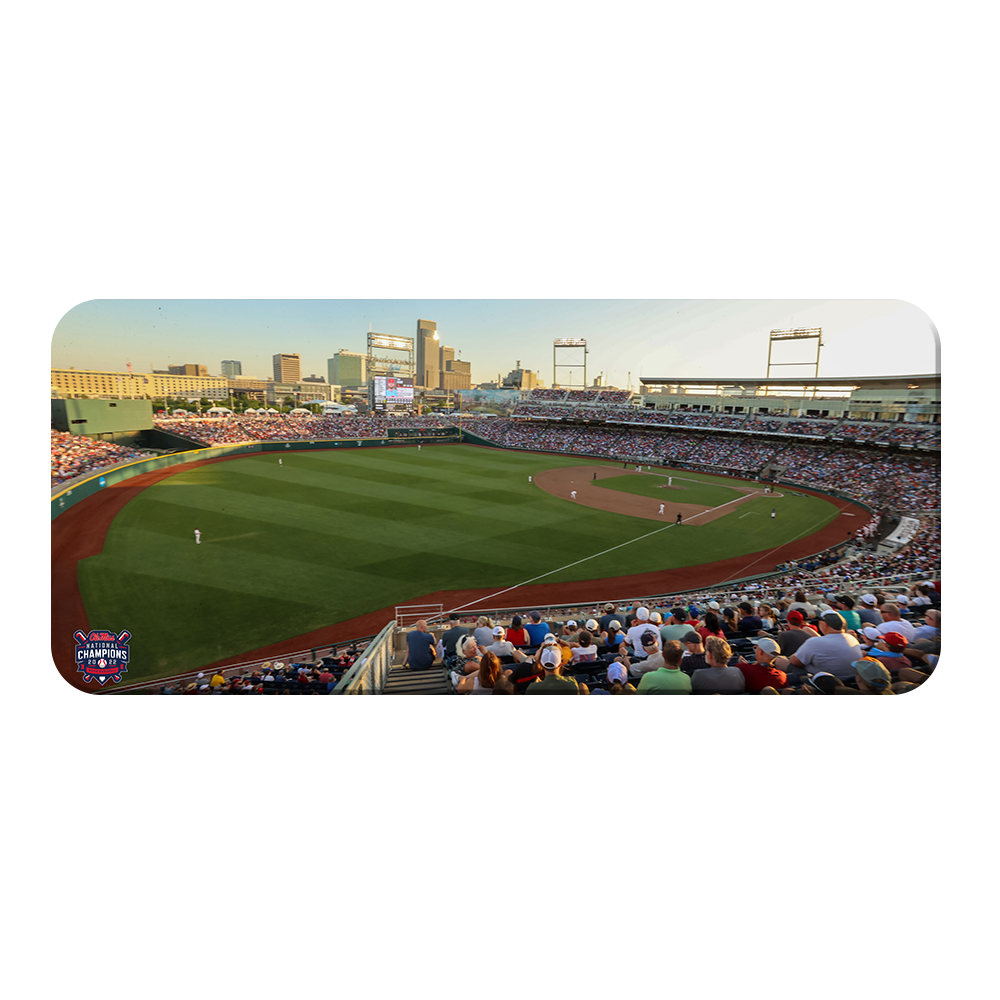Ole Miss Rebels - Charles Schwab Aerial Panoramic - College Wall Art #PVC