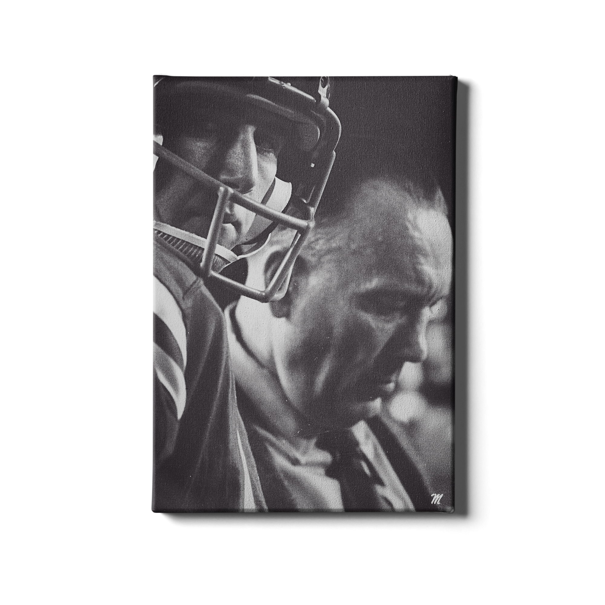 Ole Miss Rebels - Vintage Archie Manning Bruiser Kinard - College Wall Art #Canvas