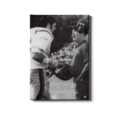 Ole Miss Rebels - Vintage Dongieux Hovious - College Wall Art #Canvas