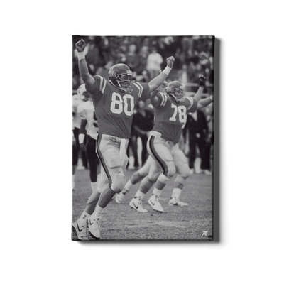 OLE MISS REBELS - Vintage Walls Celebrates - College Wall Art #Canvas