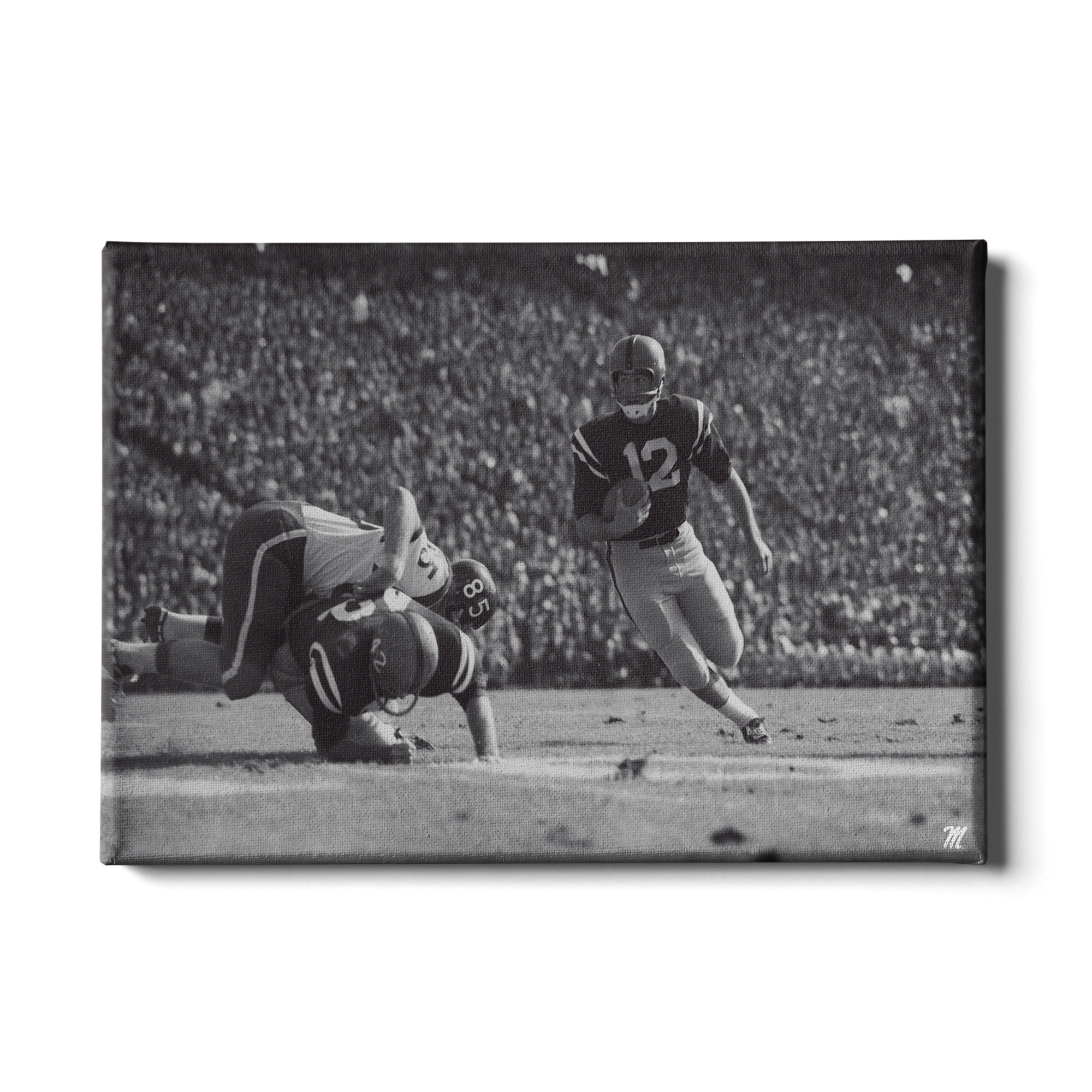 OLE MISS REBELS - Vintage Gibbs - College Wall Art #Canvas