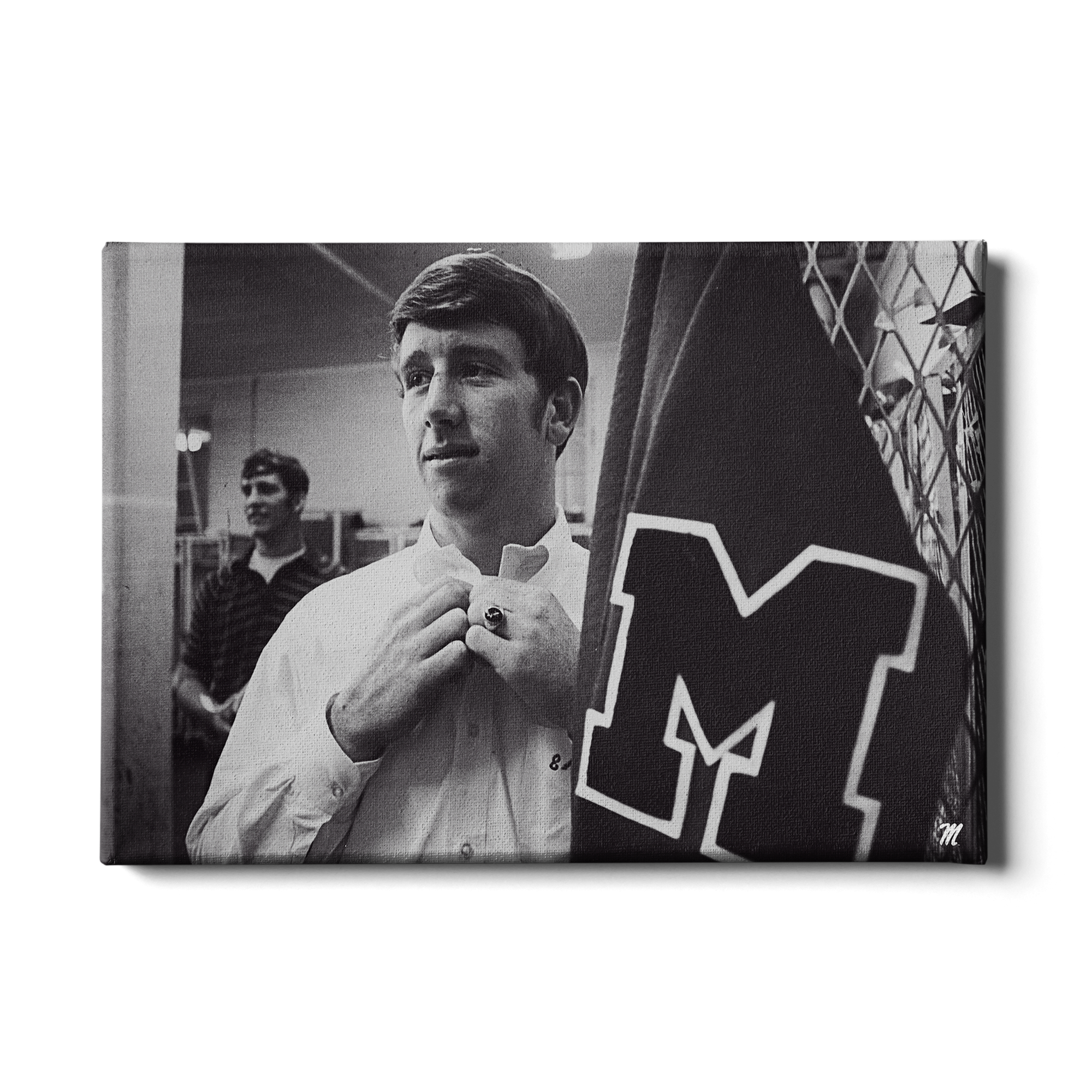 OLE MISS REBELS - Vintage Manning Locker Room - College Wall Art #Canvas