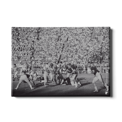 OLE MISS REBELS - Vintage Forcade - College Wall Art #Canvas