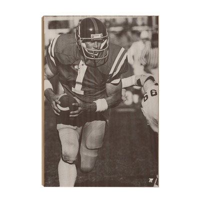 OLE MISS REBELS - Vintage Forcade - College Wall Art #Wood