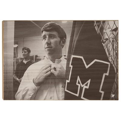 OLE MISS REBELS - Vintage Manning Locker Room - College Wall Art #Wood