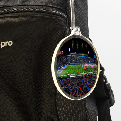 Ole Miss Rebels - Ole Miss Light Show Ornament & Bag Tag