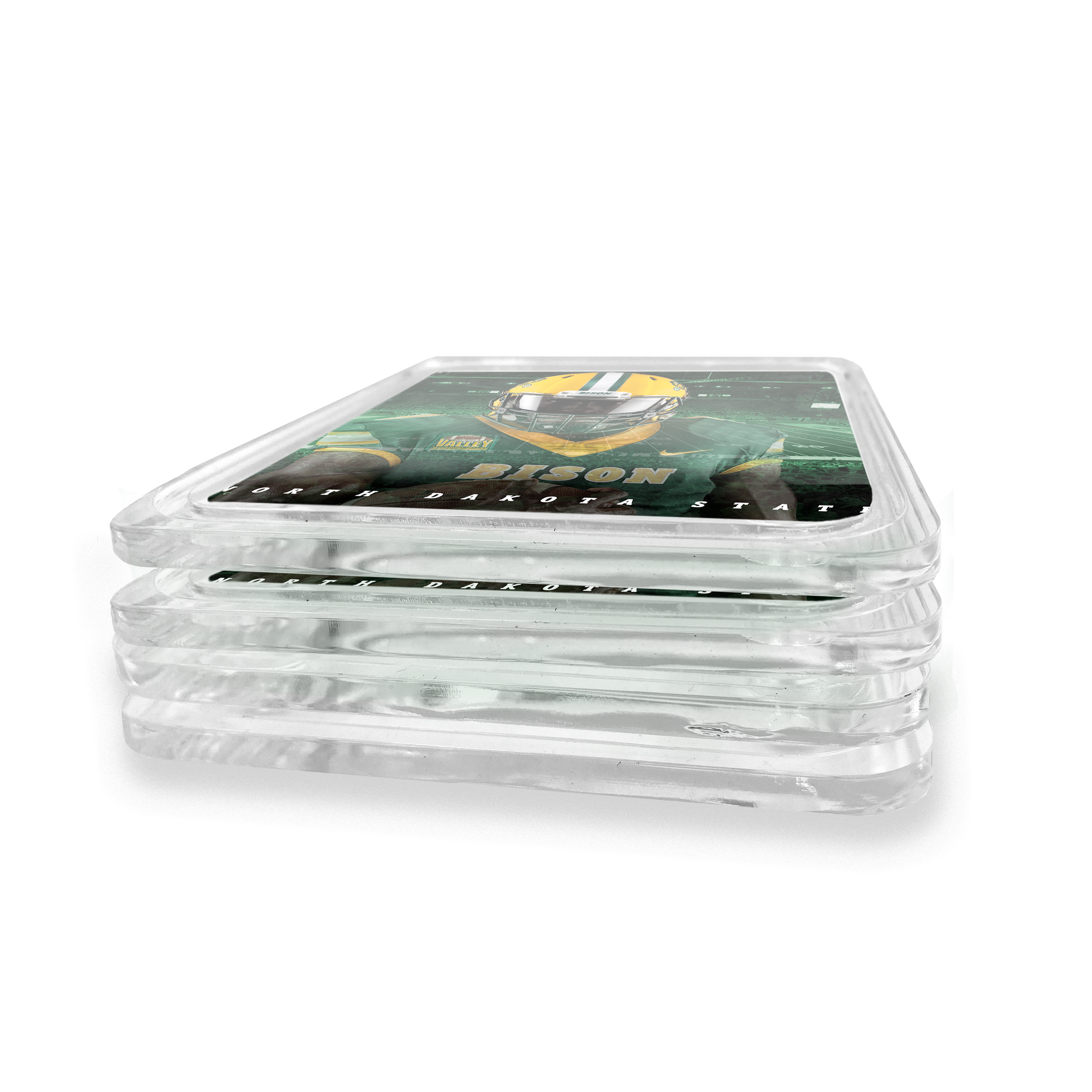 North Dakota State Bison - North Dakota State Football Drink Coaster