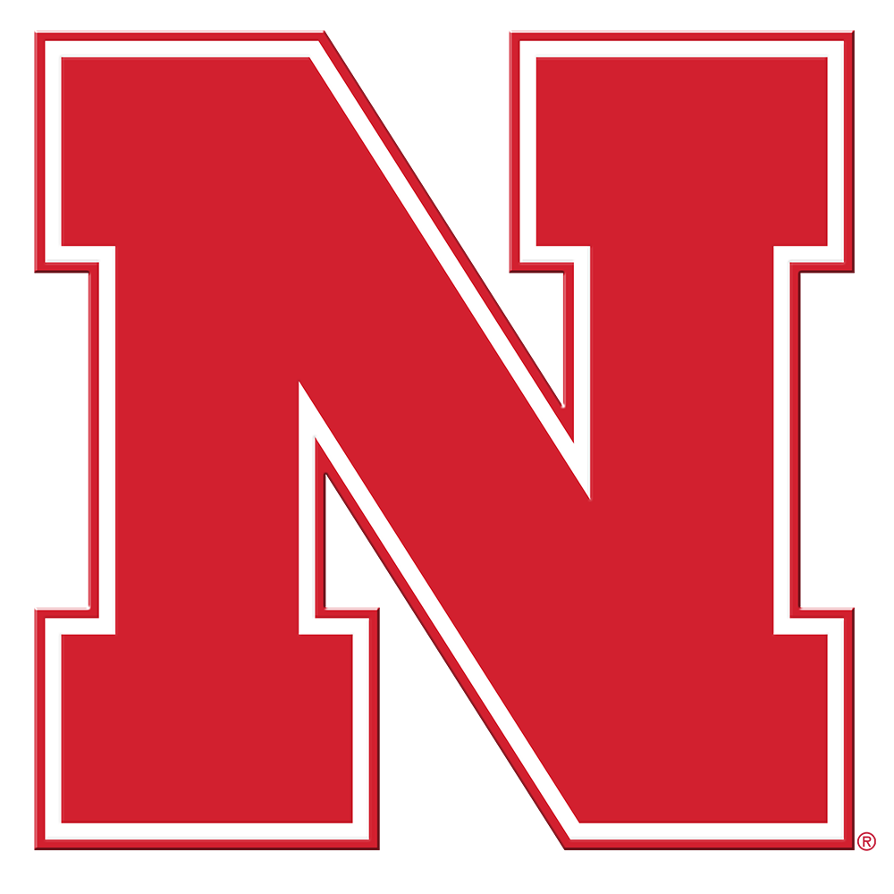 Nebraska Cornhuskers - Nebraska Mark Single Layer Dimensional