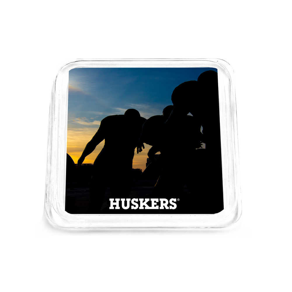 Nebraska Cornhuskers - Huskers Legacy Sunrise Drink Coaster