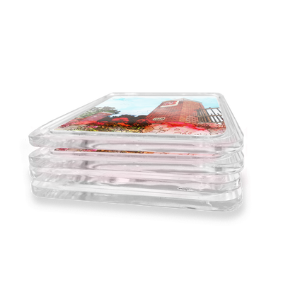 Nebraska Cornhuskers - Nebraska Gateway Watercolor Drink Coaster
