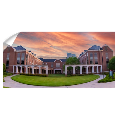 Nebraska Cornhuskers - Kaufman Education Residential Center Panoramic - College Wall Art #Wall Decal
