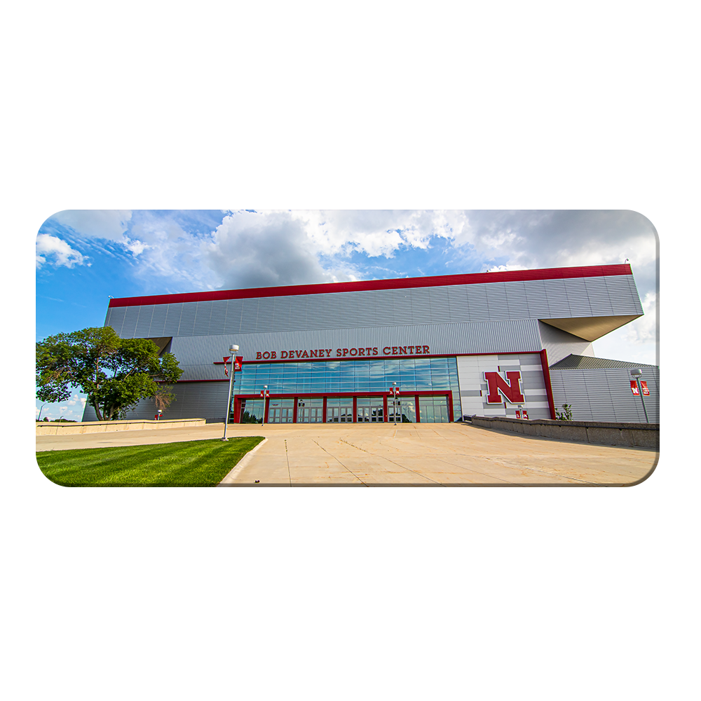 Nebraska Cornhuskers - Devaney Sports Center Pano - College Wall Art #PVC