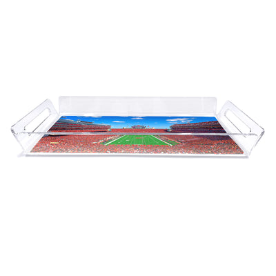 Nebraska Cornhuskers - Memorial Stadium Decorative Serving Tray