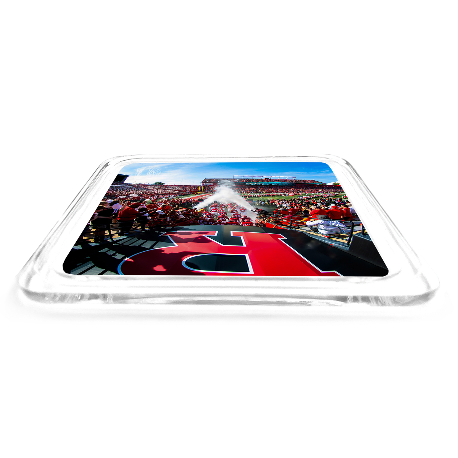 Rutgers Scarlet Knights - Enter Rutgers Drink Coaster