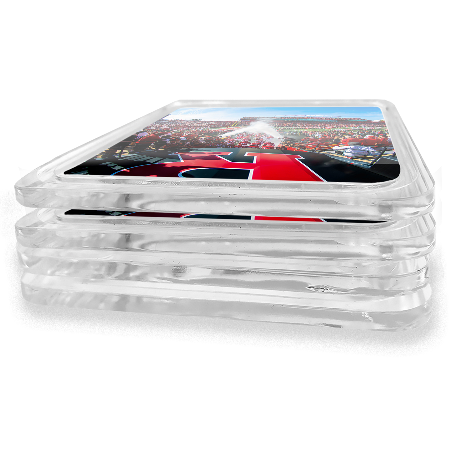 Rutgers Scarlet Knights - Enter Rutgers Drink Coaster