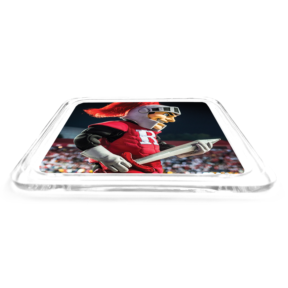 Rutgers Scarlet Knights - Sir Henry's Sword Drink Coaster