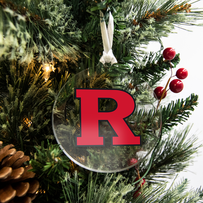 Rutgers Scarlet Knights - R Logo Bag Tag & Ornament