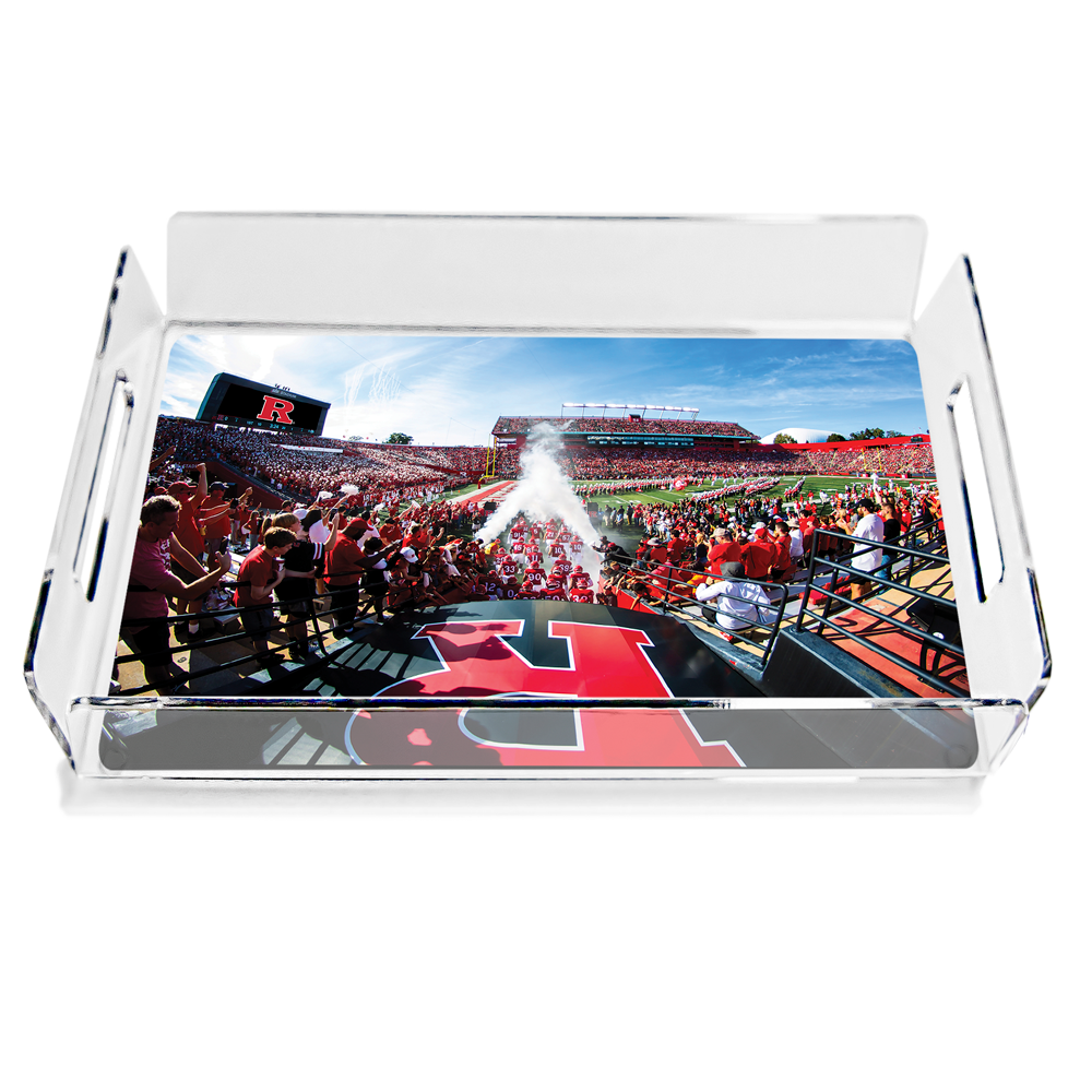 Rutgers Scarlet Knights - Enter Rutgers Decorative Serving Tray