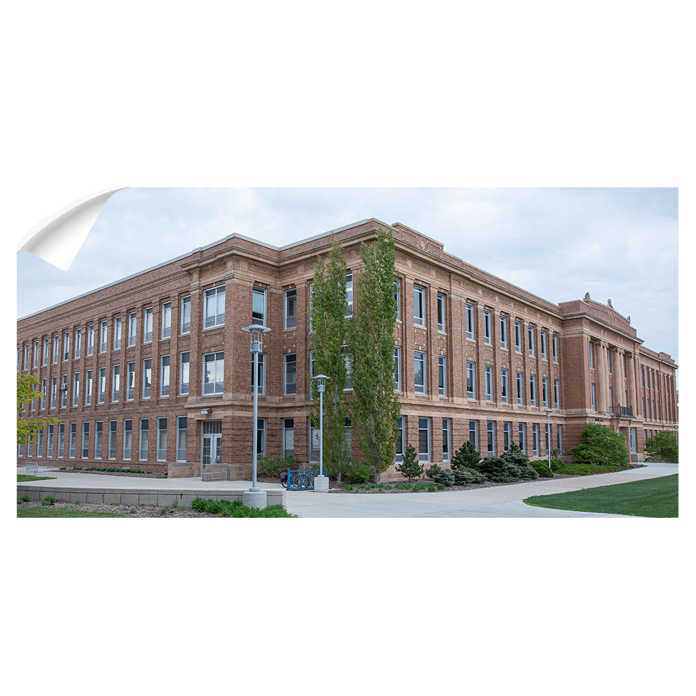 South Dakota State Jackrabbits - Morrill Hall Pano - College Wall Art #Wall Decal