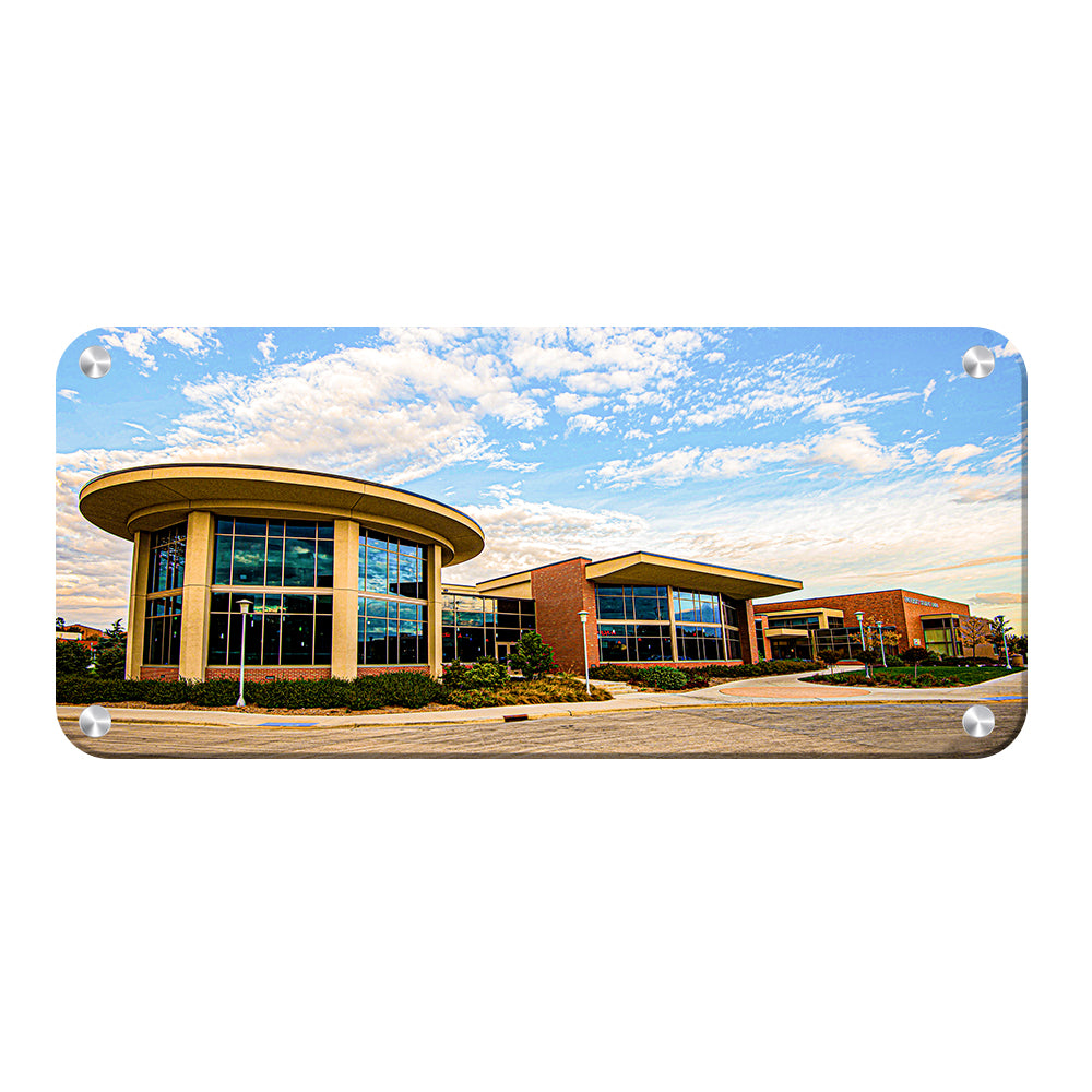 South Dakota State Jackrabbits - Student Union - College Wall Art #Metal