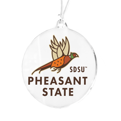 South Dakota State Jackrabbits - Pheasant State Logo Ornament & Bag Tag