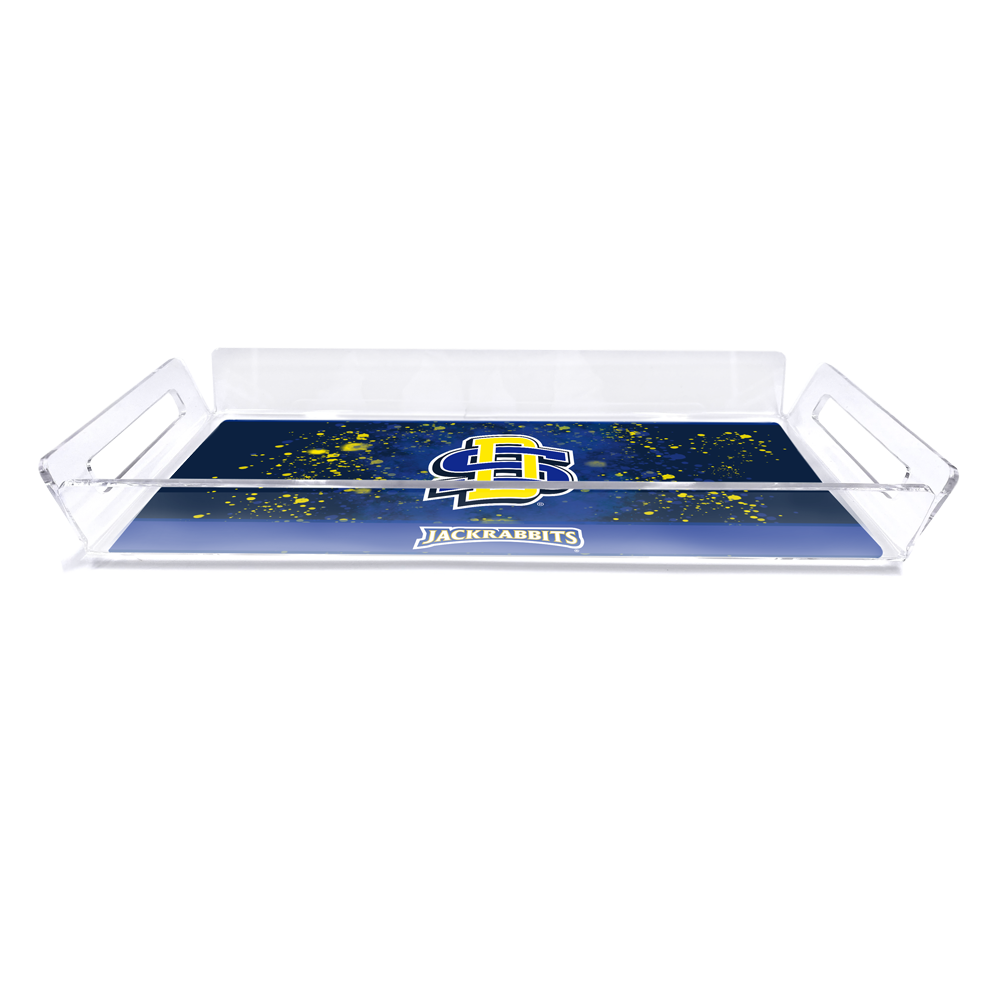 South Dakota State Jackrabbits - SDSU-Jackrabbits-Colors Decorative Serving Tray
