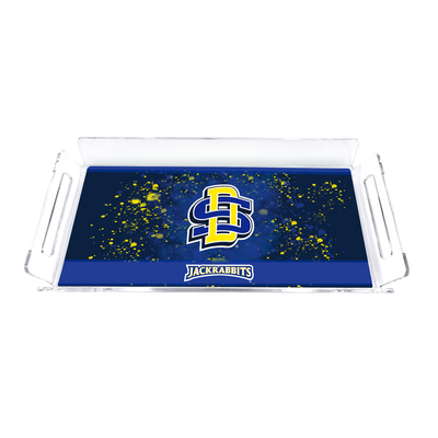 South Dakota State Jackrabbits - SDSU-Jackrabbits-Colors Decorative Serving Tray