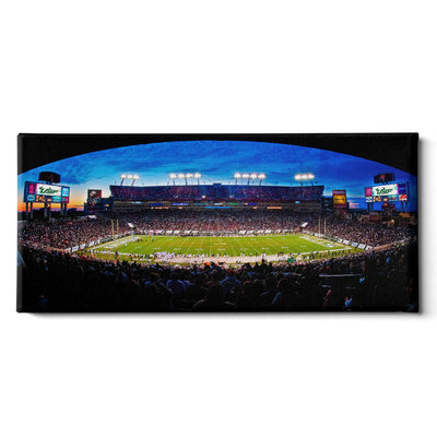 USF Bulls - Hurricanes vs Bulls Pano - College Wall Art #Canvas