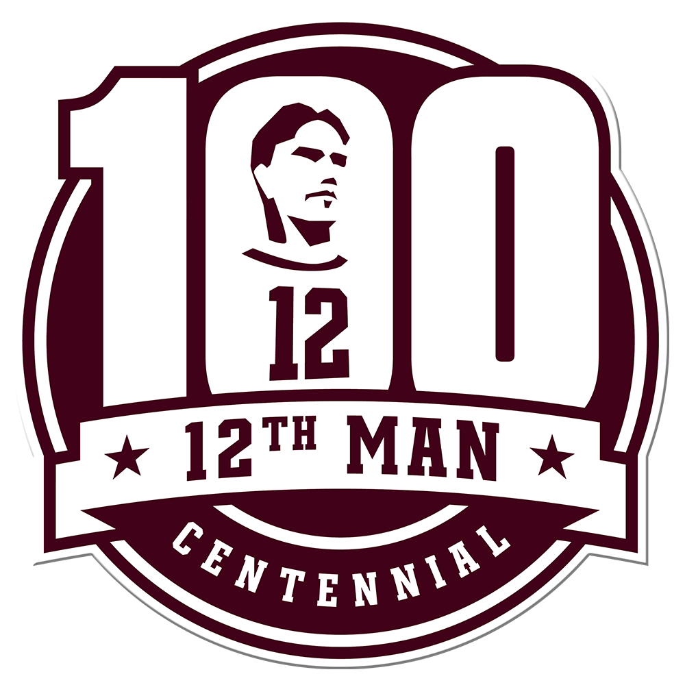 Texas A&M -12th Man Centennial Single Layer Dimensional