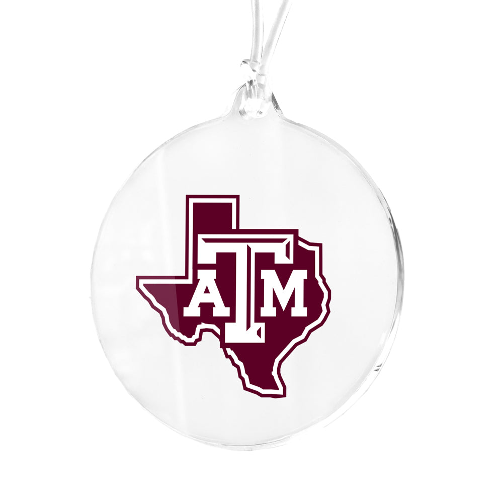 Texas A&M Aggies - A&M State Bag Tag & Ornament