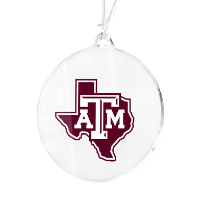 Texas A&M Aggies - A&M State Bag Tag & Ornament
