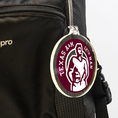 Texas A&M Aggies - 12th Man Bag Tag & Ornament