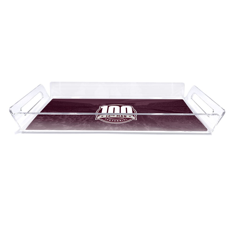 Texas A&M - 12th Man Centennial Kyle Field Decorative Tray