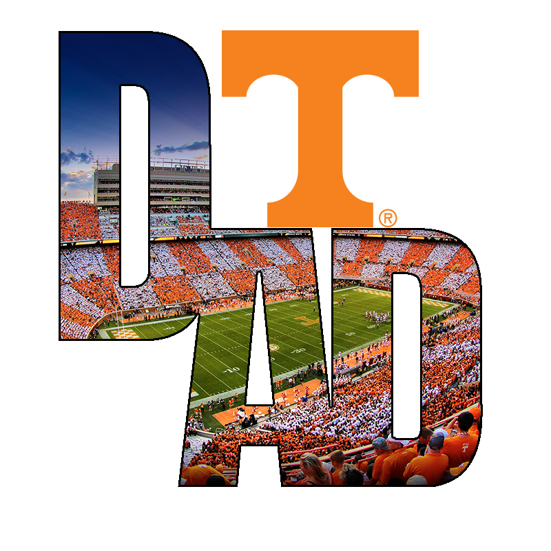 Tennessee Volunteers - Tennessee Dad Bag Tag