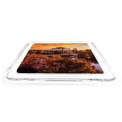 Louisiana Monroe Warhawks - Fall Bayou from above Drink Coaster