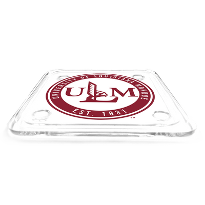 Louisiana Monroe Warhawks - ULM Academic Logo Drink Coaster