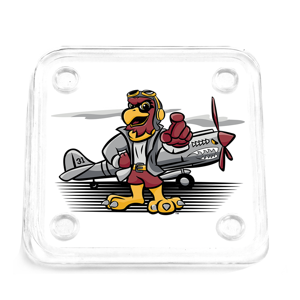 Louisiana Monroe Warhawks - Super Warhawk Drink Coaster